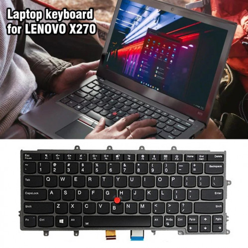 Pour clavier d'ordinateur portable Lenovo X270 US Version SH63081902-04