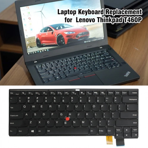 Pour le clavier d'ordinateur portable Lenovo ThinkPad T460P version américaine SH6310244-06