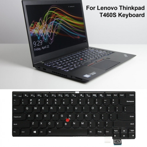 Pour le clavier d'ordinateur portable Lenovo ThinkPad T460S US Version SH63141790-07