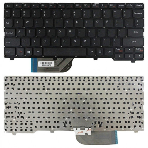 Pour le clavier d'ordinateur portable Lenovo IdeaPad 100S US Version SH6316961-04