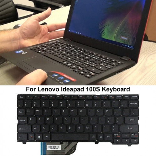 Pour le clavier d'ordinateur portable Lenovo IdeaPad 100S US Version SH6316961-04