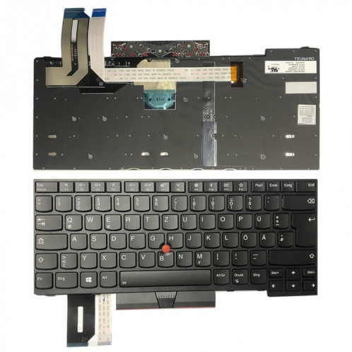 Pour Lenovo Thinkpad E480 E485 T480s L480 Version Allemande Clavier D'ordinateur Portable SH67011237-06