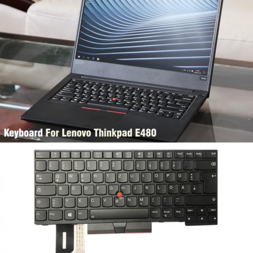 Pour Lenovo Thinkpad E480 E485 T480s L480 Version Allemande Clavier D'ordinateur Portable SH67011237-06