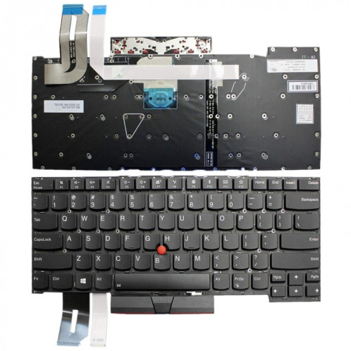 Pour Lenovo Thinkpad T490S T495S E490S Clavier d'ordinateur portable Version américaine SH6802287-06