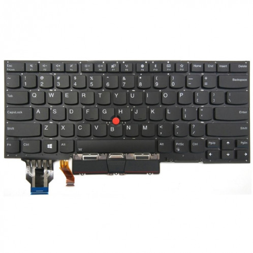 Pour Lenovo Thinkpad X1 Carbon 8th Gen 2020 US Version clavier d'ordinateur portable rétro-éclairé SH69011927-04