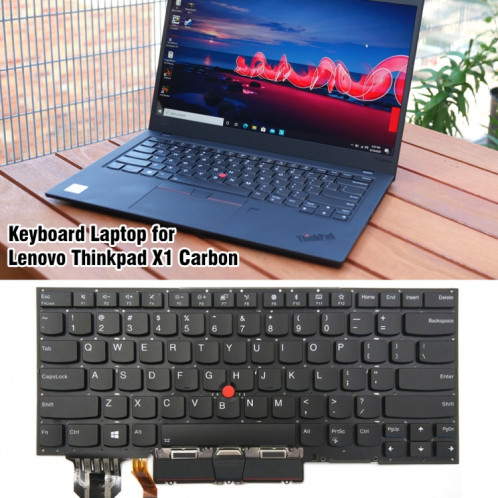 Pour Lenovo Thinkpad X1 Carbon 8th Gen 2020 US Version clavier d'ordinateur portable rétro-éclairé SH69011927-04