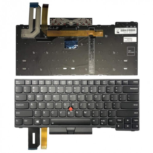 Pour Lenovo ThinkPad T14 Gen 1 20S0 20S1 US Version clavier d'ordinateur portable rétro-éclairé SH7101592-06