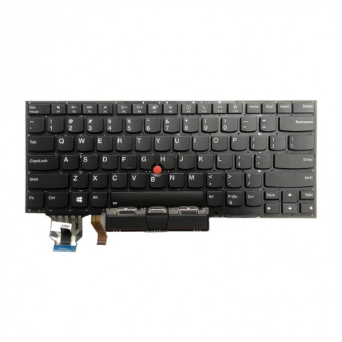 Pour Lenovo X1C 2019 US Version clavier d'ordinateur portable rétro-éclairé SH7403477-06