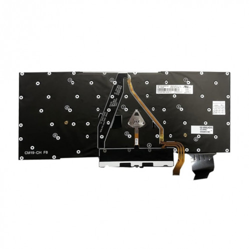 Pour Lenovo X1C 2019 US Version clavier d'ordinateur portable rétro-éclairé SH7403477-06