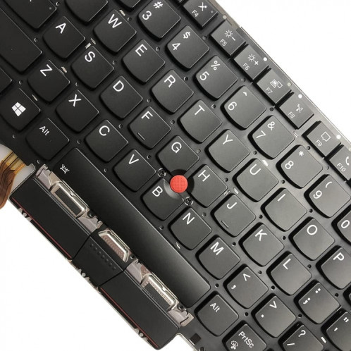 Pour Lenovo X1C 2019 US Version clavier d'ordinateur portable rétro-éclairé SH7403477-06