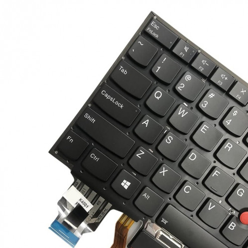 Pour Lenovo X1C 2019 US Version clavier d'ordinateur portable rétro-éclairé SH7403477-06