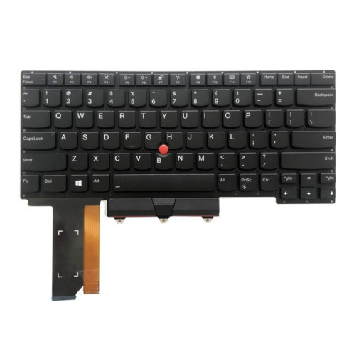 Pour Lenovo Thinkpad E14 GEN 1 2 US Version clavier d'ordinateur portable rétro-éclairé SH74051309-06