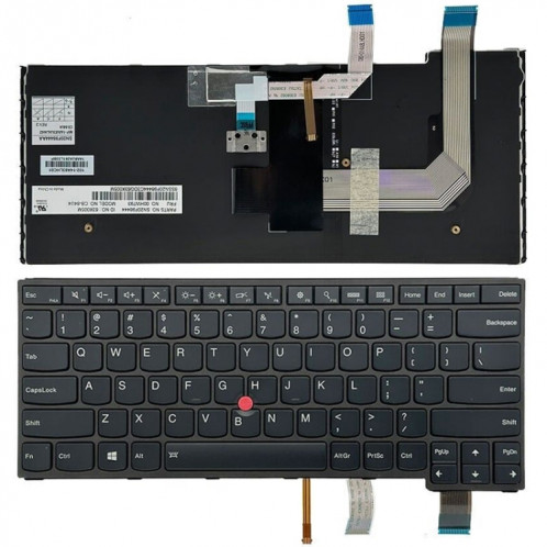Pour Lenovo Thinkpad S3 Yoga 14 US Version clavier d'ordinateur portable rétro-éclairé SH74081421-04