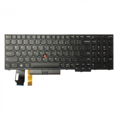 Pour Lenovo Thinkpad E580 E585 L580 E590 US Version clavier d'ordinateur portable rétro-éclairé SH74101702-07