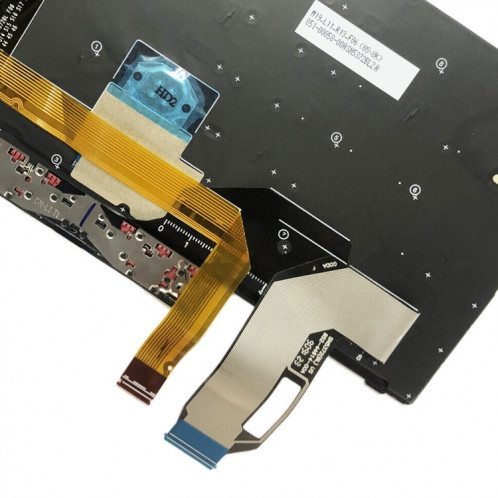 Pour Lenovo Thinkpad E580 E585 L580 E590 US Version clavier d'ordinateur portable rétro-éclairé SH74101702-07