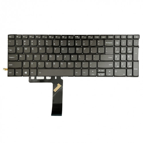 Pour Lenovo Yoga C740-15IML / C740-15 US Version clavier d'ordinateur portable rétro-éclairé SH74141395-06