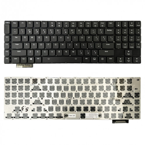 Pour Lenovo IdeaPad Y900-17ISK / 80Q1 US Version clavier d'ordinateur portable rétro-éclairé SH74151208-06