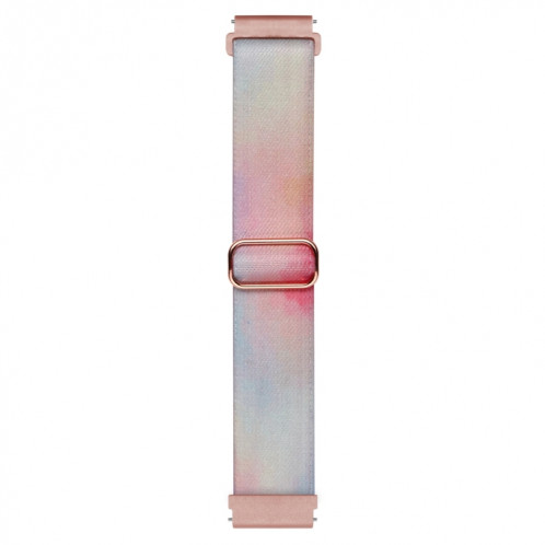 Pour Coros Apex Pro / Apex 46mm 22mm Bracelet de montre à boucle tissée en nylon coloré peint (Symphony Aurora) SH301C723-07