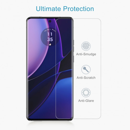 Pour Motorola Edge 2023 50pcs 0.26mm 9H 2.5D Film de verre trempé SH9105779-06