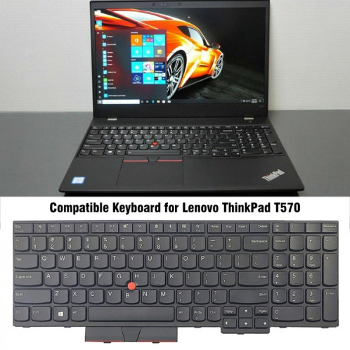 Pour clavier d'ordinateur portable Lenovo ThinkPad T570 SH41041515-04