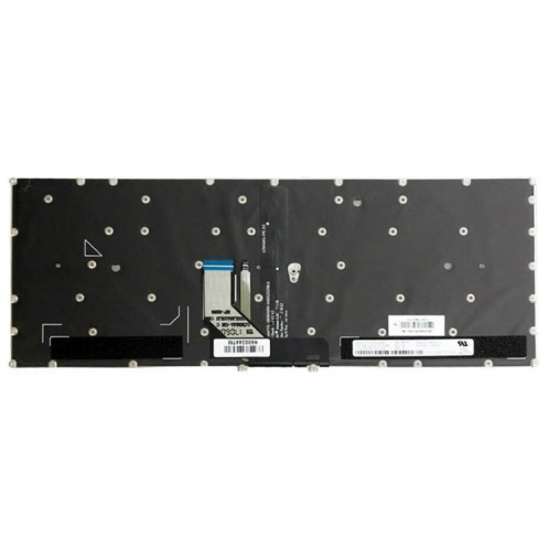 Pour Lenovo Yoga 910-13JKB / Yoga 5 Pro Clavier d'ordinateur portable rétroéclairé sans cadre SH44011050-04