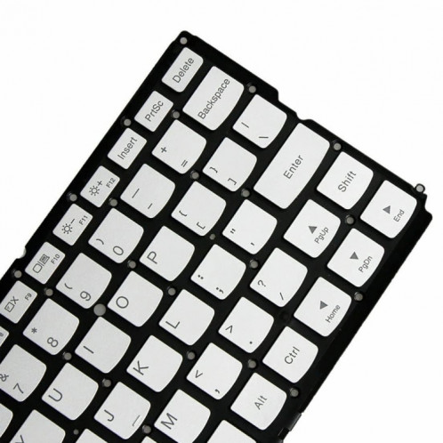 Pour clavier d'ordinateur portable Lenovo Yoga 900S-12ISK US Version (argent) SH601A12-07