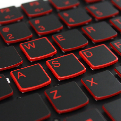 Pour le clavier d'ordinateur portable rétro-éclairé Lenovo Y520 US Version (mot rouge) SH901A128-07
