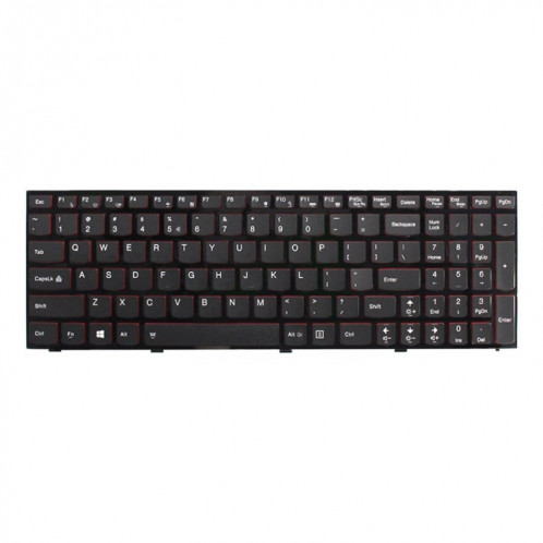 Pour Lenovo IBM Y500/Y500N/Y510P/Y590 US Version clavier d'ordinateur portable rétro-éclairé avec cadre SH50011465-04