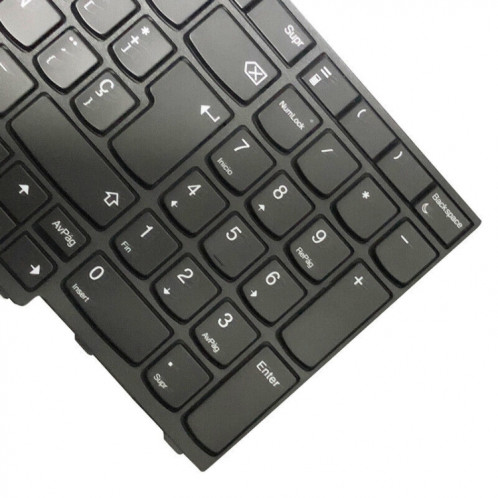 Pour Lenovo ThinkPad E580 / L580 / E585 Version Espagnole Clavier D'ordinateur Portable Rétro-Éclairé SH55031017-07
