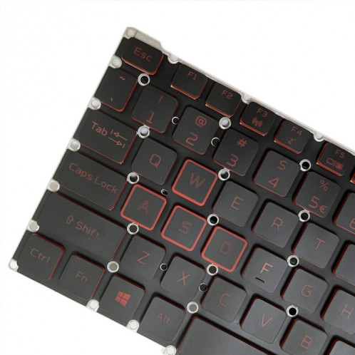 Pour Acer Nitro 5 AN515-43 US Version clavier d'ordinateur portable rétroéclairé rouge SH16021229-07
