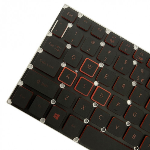 Pour Acer Aspire VN7-793G US Version clavier d'ordinateur portable rétroéclairé rouge SH160333-07