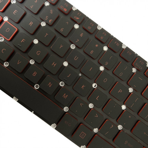 Pour Acer Aspire VN7-793G US Version clavier d'ordinateur portable rétroéclairé rouge SH160333-07
