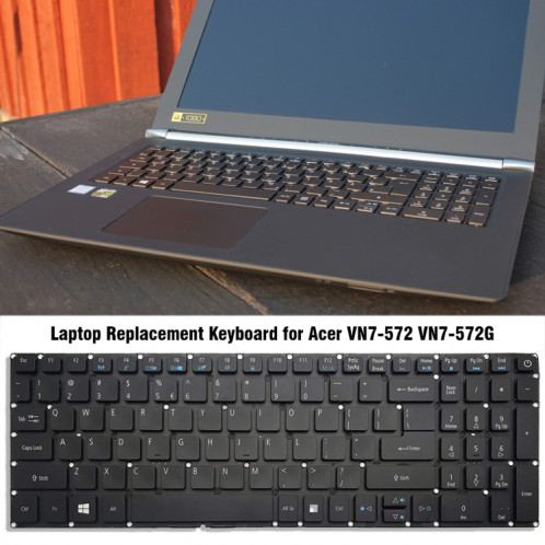 Pour clavier d'ordinateur portable Acer VN7-572 / VN7-572G SH1701924-04