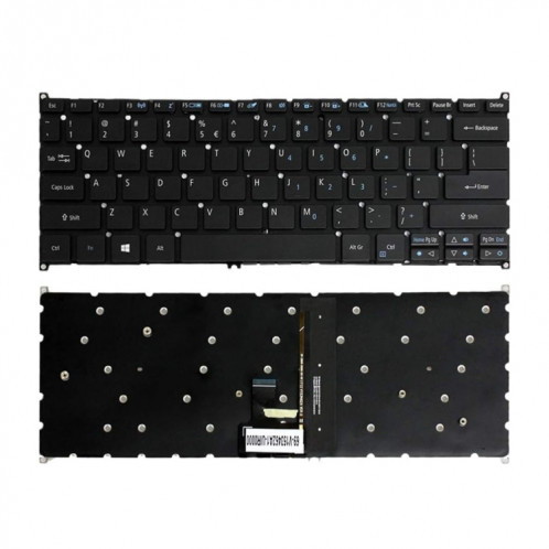 Pour clavier d'ordinateur portable rétroéclairé Acer R5-471 US Version SH18011316-07