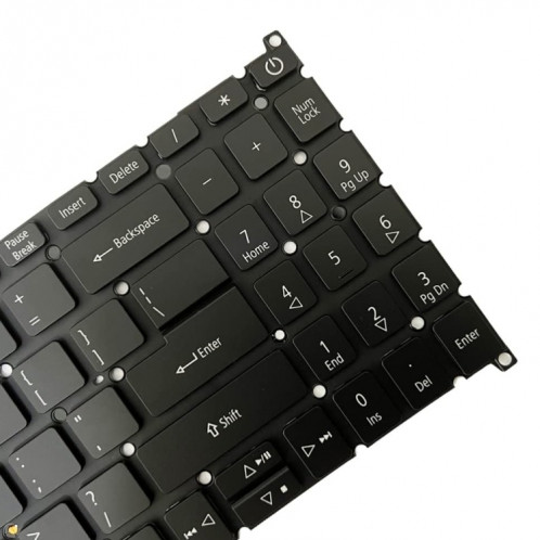 Pour Acer Swift 3 SF315-51 US Version clavier d'ordinateur portable rétro-éclairé SH180214-06