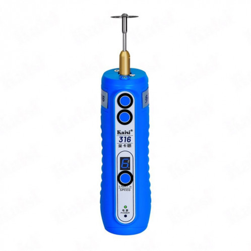 Kaisi 316-B Dissolvant de colle électrique à réglage intégré avec lumière LED SK153126-06