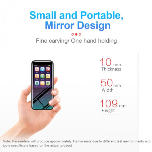 4 Go M15 Enregistreur vocal intelligent multifonction MP3 Hifi Sound Music Player Walkman, Version Bluetooth SH55011607-013