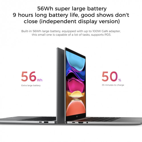 Ordinateur portable Xiaomi RedmiBook Pro 14 pouces, 16 Go + 512 Go, Windows 11 Home Version chinoise, Intel 12e génération Core i7-12650H Deca Core MX550 Discrete Graphics SX7301863-013