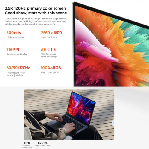 Ordinateur portable Xiaomi RedmiBook Pro 14 pouces, 16 Go + 512 Go, Windows 11 Home Version chinoise, Intel 12e génération Core i7-12650H Deca Core MX550 Discrete Graphics SX7301863-013