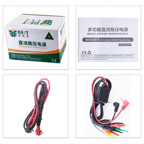 BEST 1502DD 15V / 2A Alimentation régulée DC à affichage numérique, 220V SB83021976-06