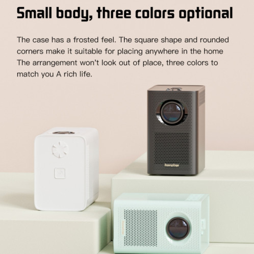 Projecteur mobile WiFi portable S30 Max Android 10 OS HD, type de prise : (noir) SH602A877-013