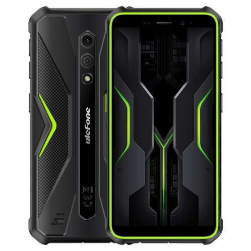  Ulefone Armor X12 Pro, 4 Go + 64 Go, téléphone robuste IP68/IP69K, 5,45 pouces Android 13 MediaTek Helio G36 Octa Core, réseau : 4G, NFC (moins vert) SU801B69-016