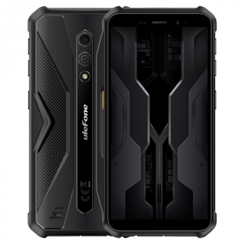  Ulefone Armor X12 Pro, 4 Go + 64 Go, téléphone robuste IP68/IP69K, 5,45 pouces Android 13 MediaTek Helio G36 Octa Core, réseau : 4G, NFC (tout noir) SU801C597-016