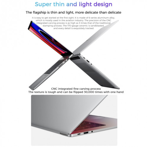 Ordinateur portable Xiaomi RedmiBook Pro 15 2022 15,6 pouces, 16 Go + 512 Go, Windows 11 Home Version chinoise, AMD Ryzen 7 6800H Octa Core RTX2050 Graphiques discrets (Gris Starlight) SX501A862-014