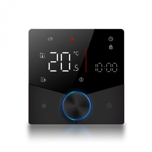 BHT-009GALW Chauffage à eau WiFi Smart Home LED Thermostat (Noir) SH401A1779-013