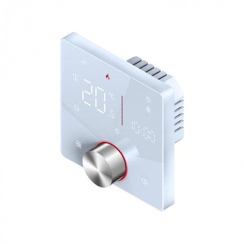 BHT-009GALW Thermostat LED WiFi Smart Home pour le chauffage de l'eau (Blanc) SH401B148-013