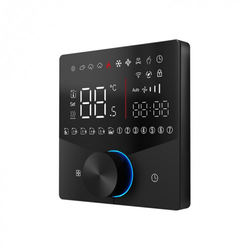 BHT-009GBLW Chauffage électrique WiFi Smart Home LED Thermostat (Noir) SH402A1387-013
