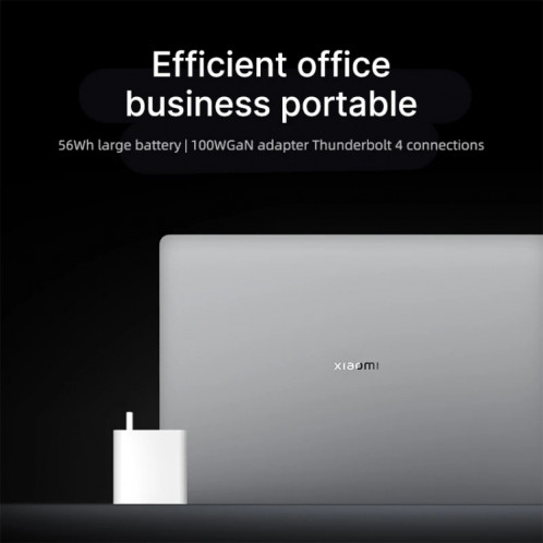 Ordinateur portable Xiaomi Book Pro 14 2022, 16 Go + 512 Go, écran tactile 14 pouces Windows 11 Home Version chinoise, Intel 12e génération Core i5-1240P Integrated Graphics (Gris) SX501A1456-021