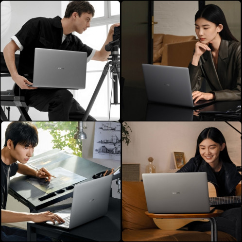 Ordinateur portable Xiaomi Book Pro 16 2022, 16 Go + 512 Go, écran tactile 16 pouces Windows 11 Home Version chinoise, Intel 12e génération Core i7-1260P RTX2050 Discrete Graphics (Gris) SX801A297-019