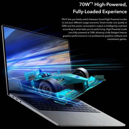 Ordinateur portable HONOR MagicBook 14 2022, 16 Go + 512 Go, 14 pouces Windows 11 Home Version chinoise, Intel 12e génération Core i5-12500H RTX2050 Discrete Graphics (Gris) SH201A1138-029